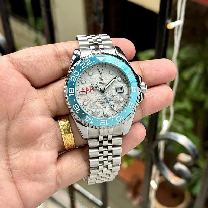 View 2 of Rolex GMT II Silver 41MM Automatic