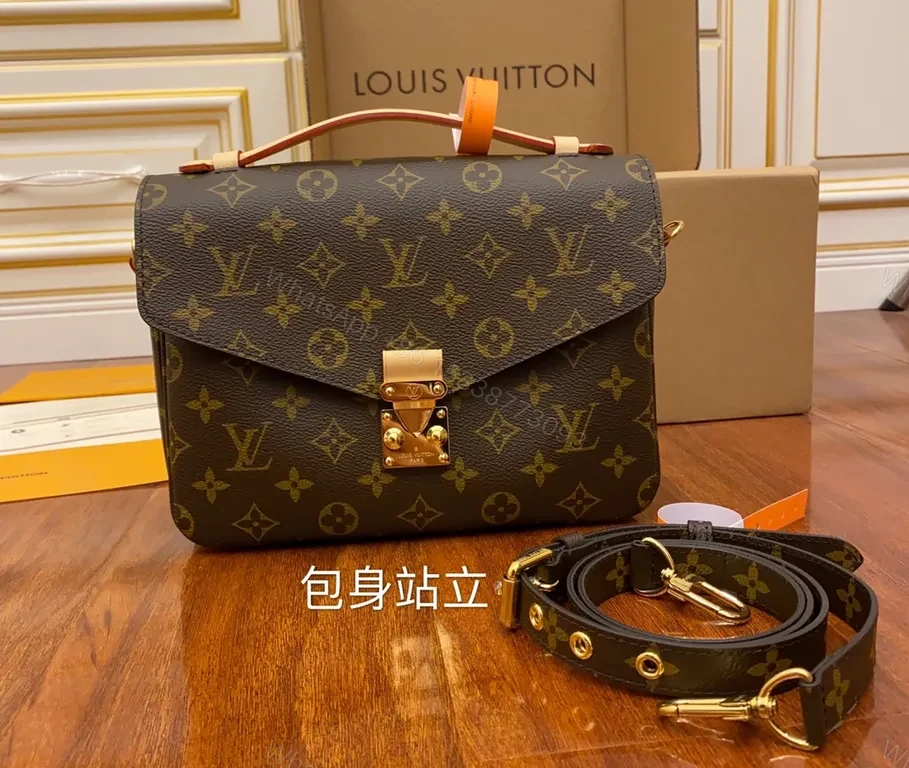 View 4 of LV Monogram Satchel: Everyday Luxury, Crossbody to Handheld