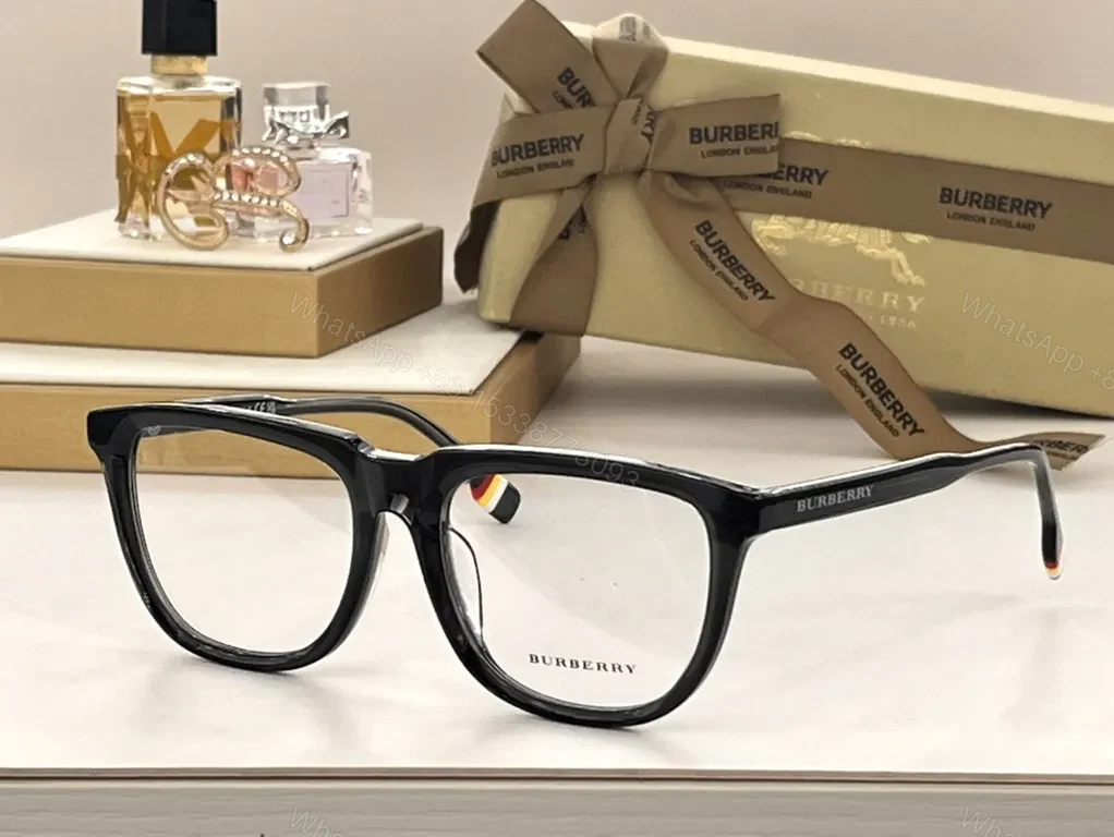View 3 of Burberry Square Tortoiseshell Acetate Eyewear Frames