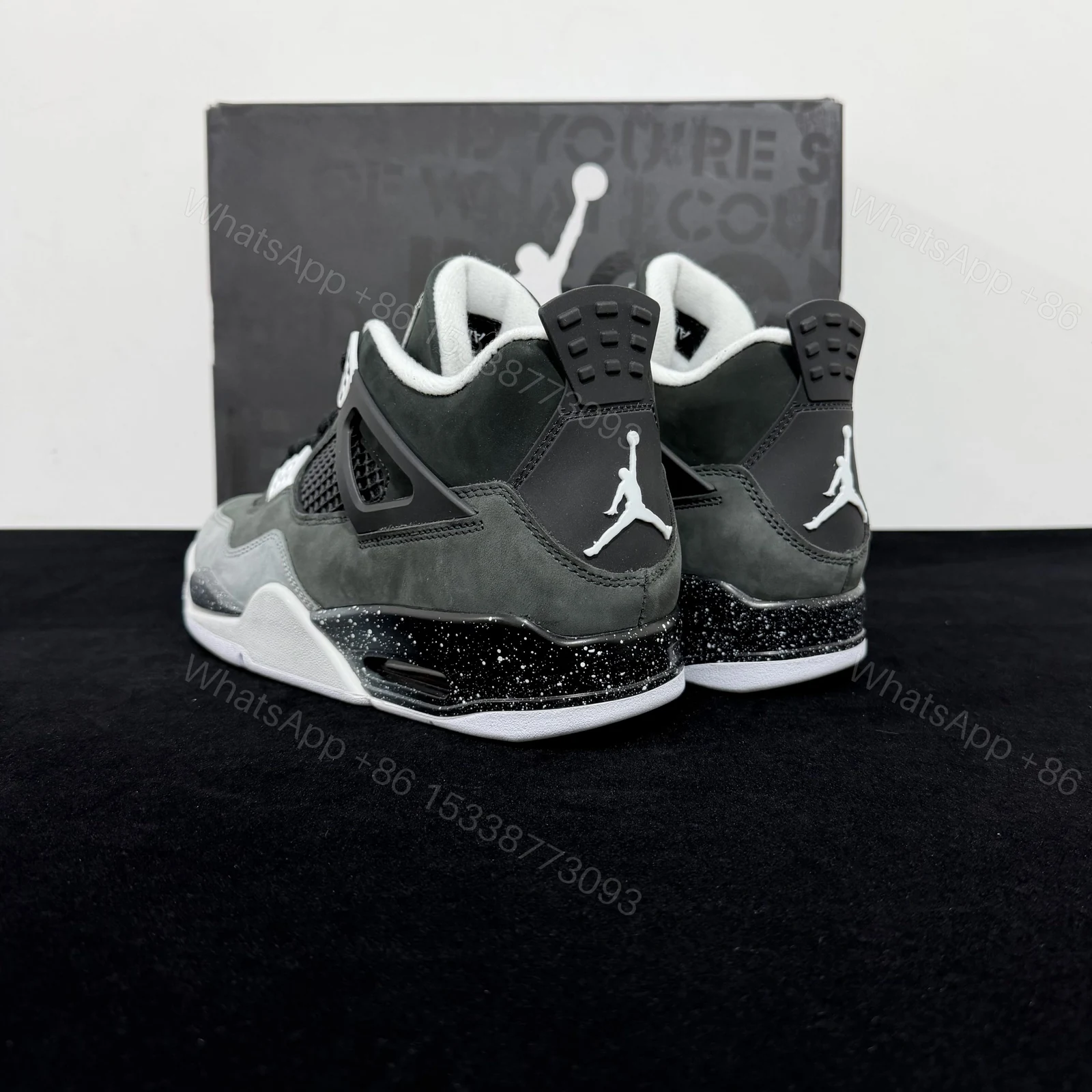 View 5 of Air Jordan 4 Retro Fear Pack Reps