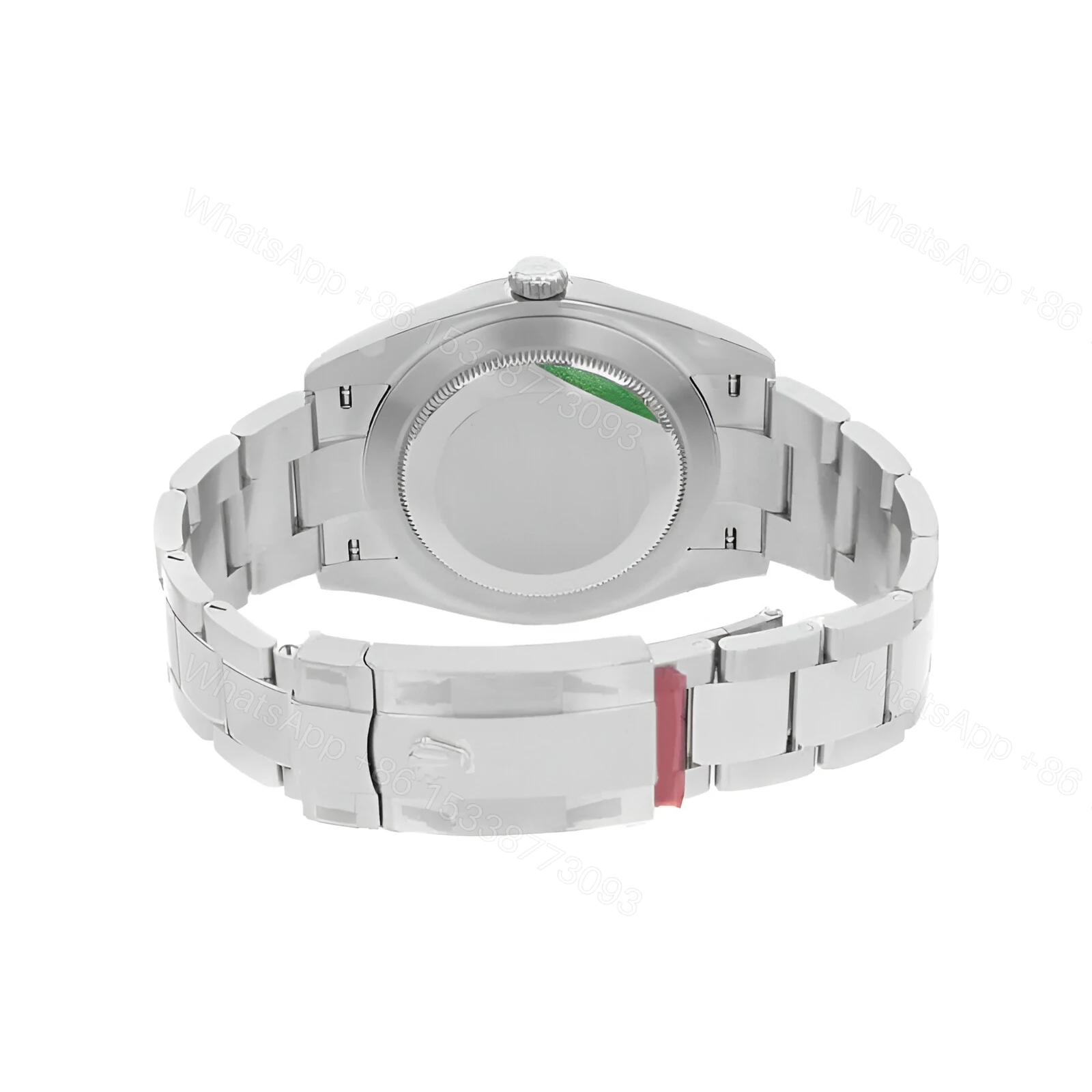 View 3 of Rolex Oyster Perpetual Red Dial 126000 Replica