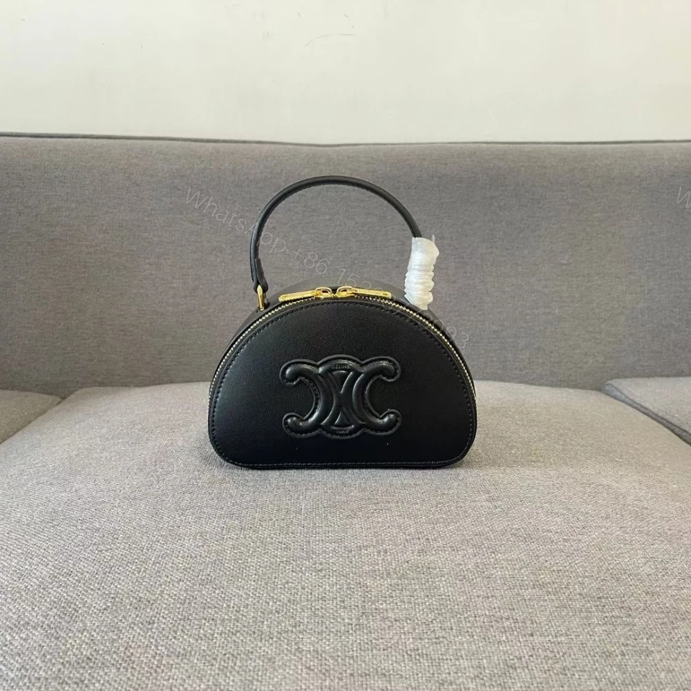 View 2 of CELINE HALF MOON CASE BLACK 17CM