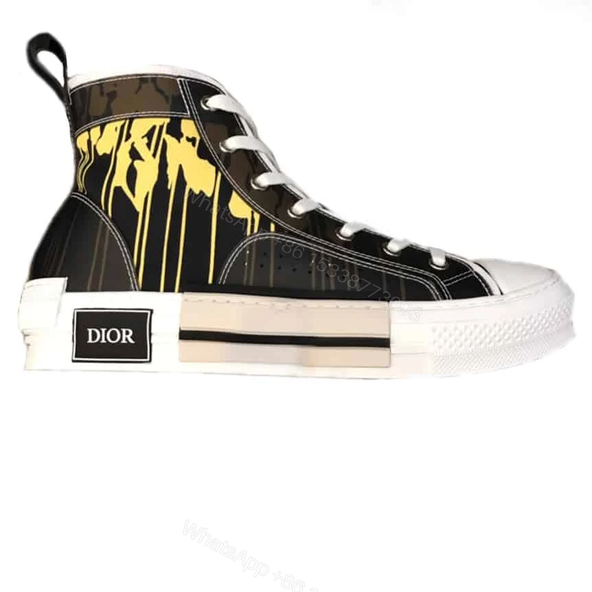 DIOR B23 HIGH SNEAKER OBLIQUE RAYMOND PETTIBON – CD31 — view 1