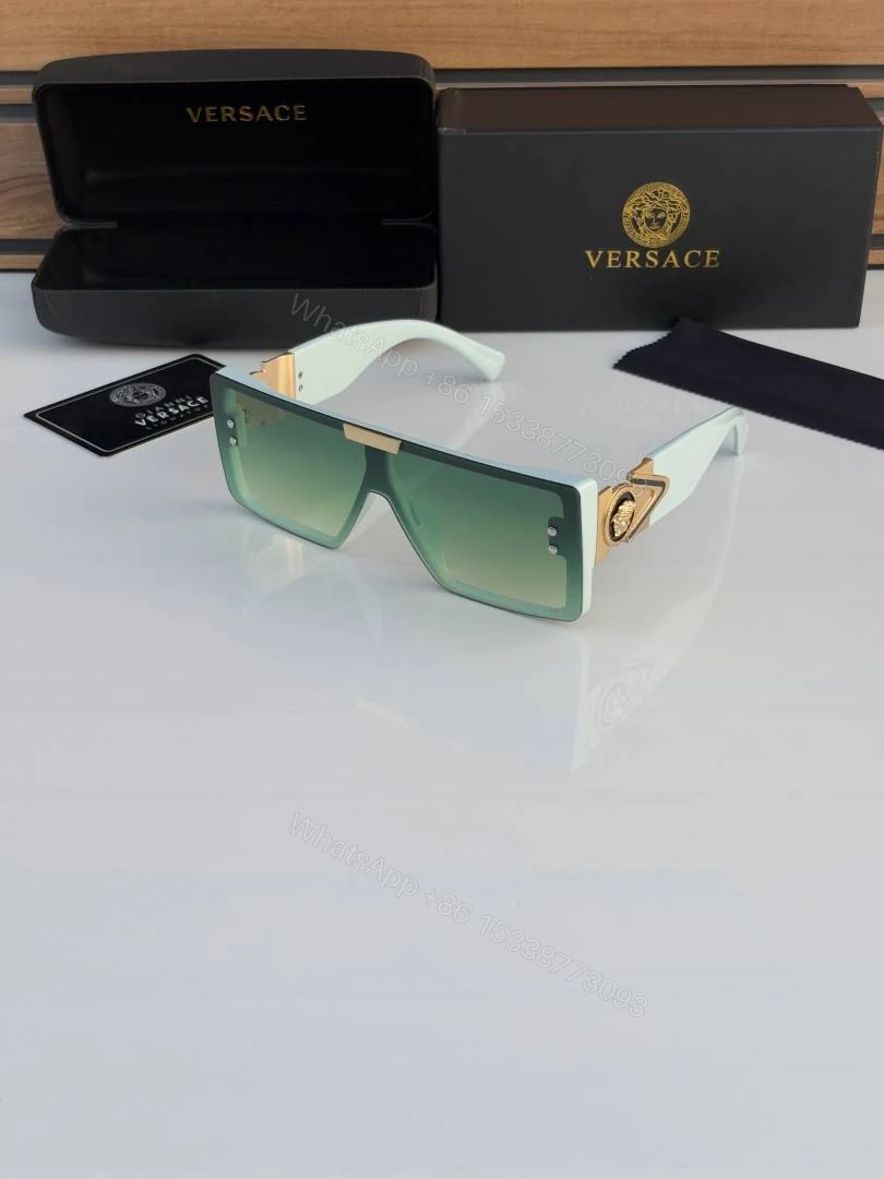 First Copy Versace 21015 Green Sunglasses — view 1