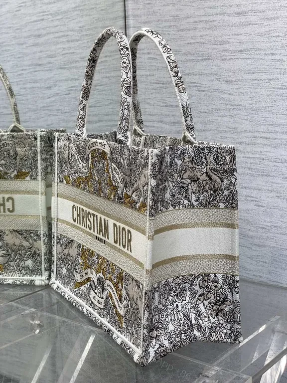 View 4 of Chic Baroque Dior-Style Tote: Luxury Everyday Bag