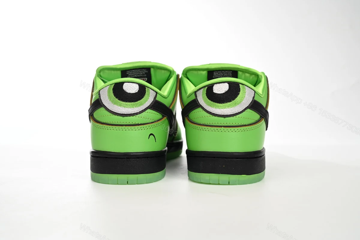 View 3 of The Powerpuff Girls x Nike SB Dunk Low “Buttercup” FZ8319-300