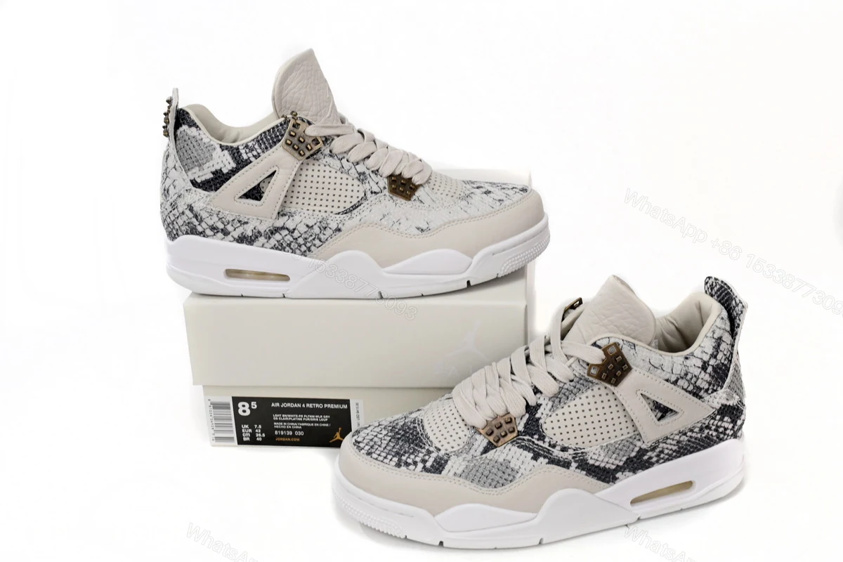 View 3 of Air Jordan 4 Premium “Snakeskin” 819139-030