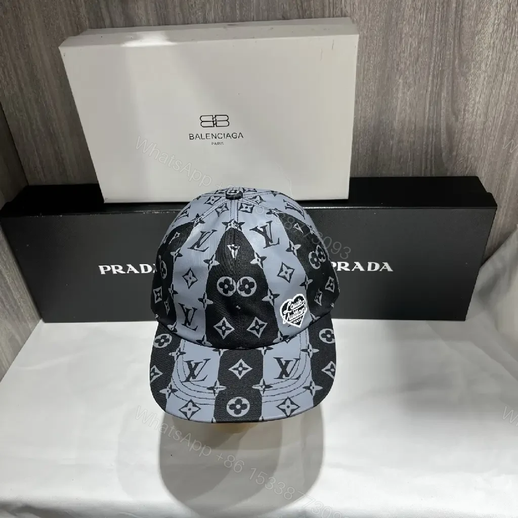 View 5 of Monogram Luxe Cap: Dual-Texture, Adjustable, Urban Style Cap