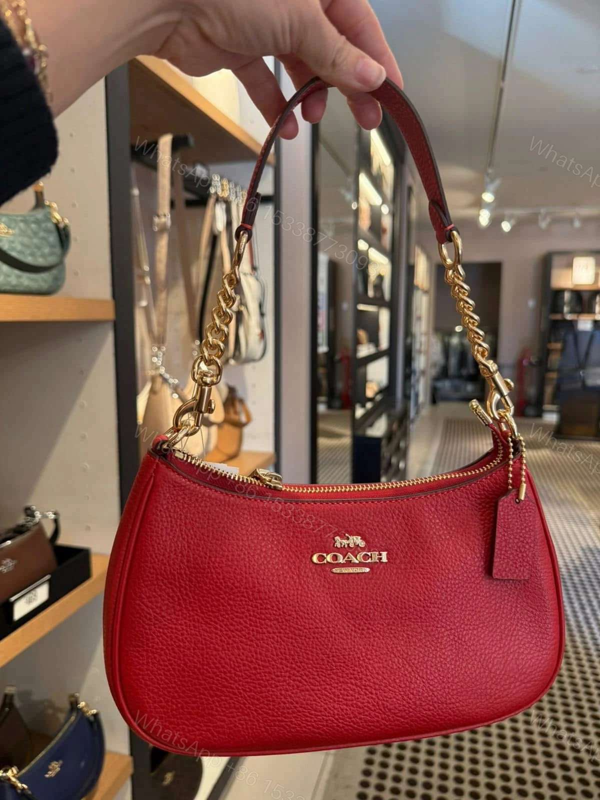View 8 of FIRST COPY Coach Teri Shoulder Bag