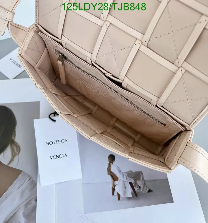View 39 of Bottega Veneta Premium Nappa Leather Intrecciato Weave Bag with Magnetic Fastening BV9101