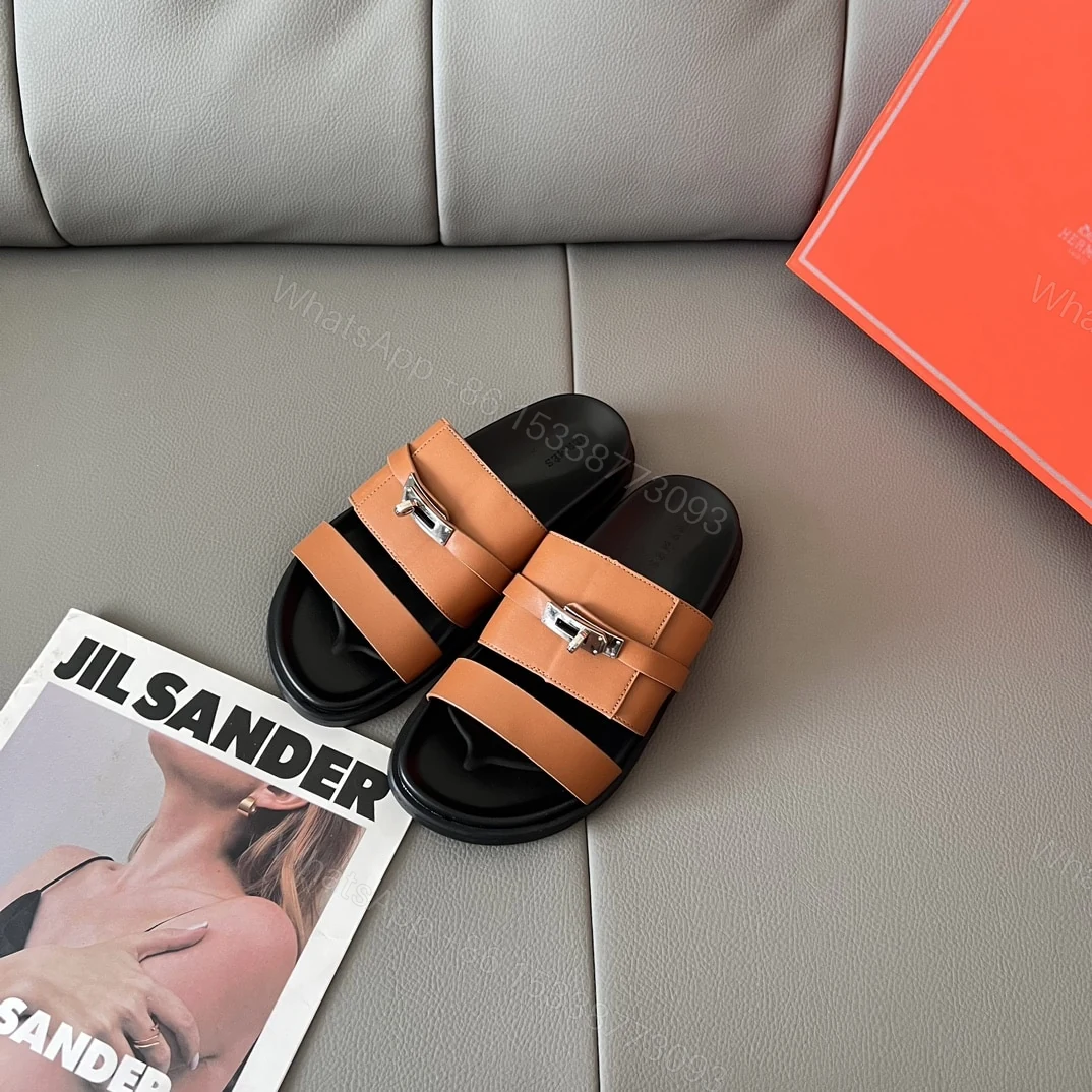 View 3 of HERMES JACKSON SANDAL NATUREL H H251863ZHNH410