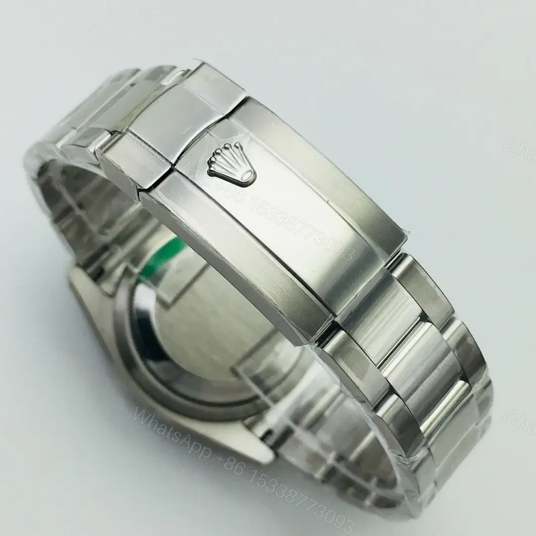 View 8 of Rolex Datejust 36 Stainless Steel Fluted Oyster Silver Dial 116234-0093