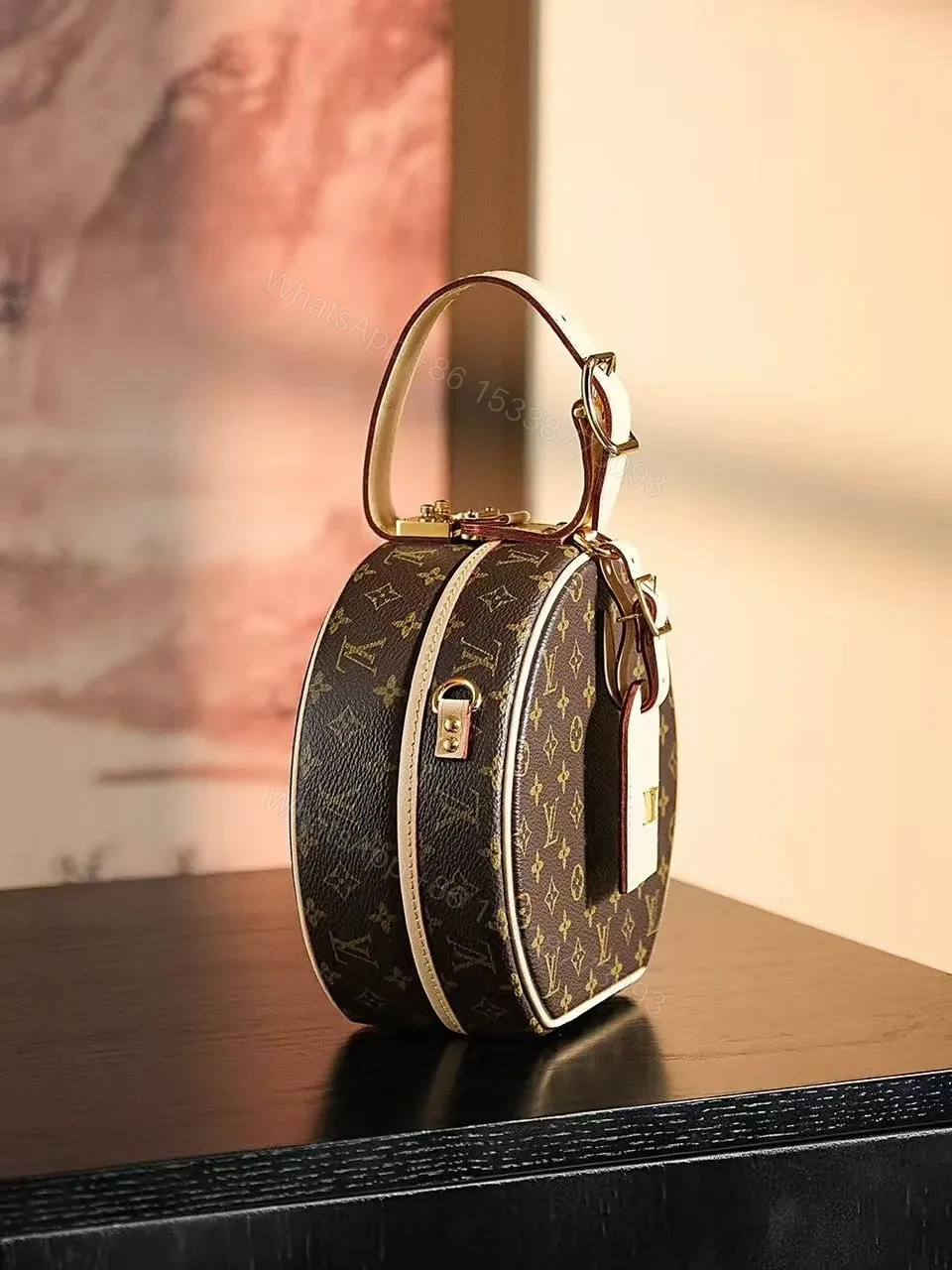 View 2 of Louis Vuitton Petite Boite Chapeau handbag in Monogram canvas