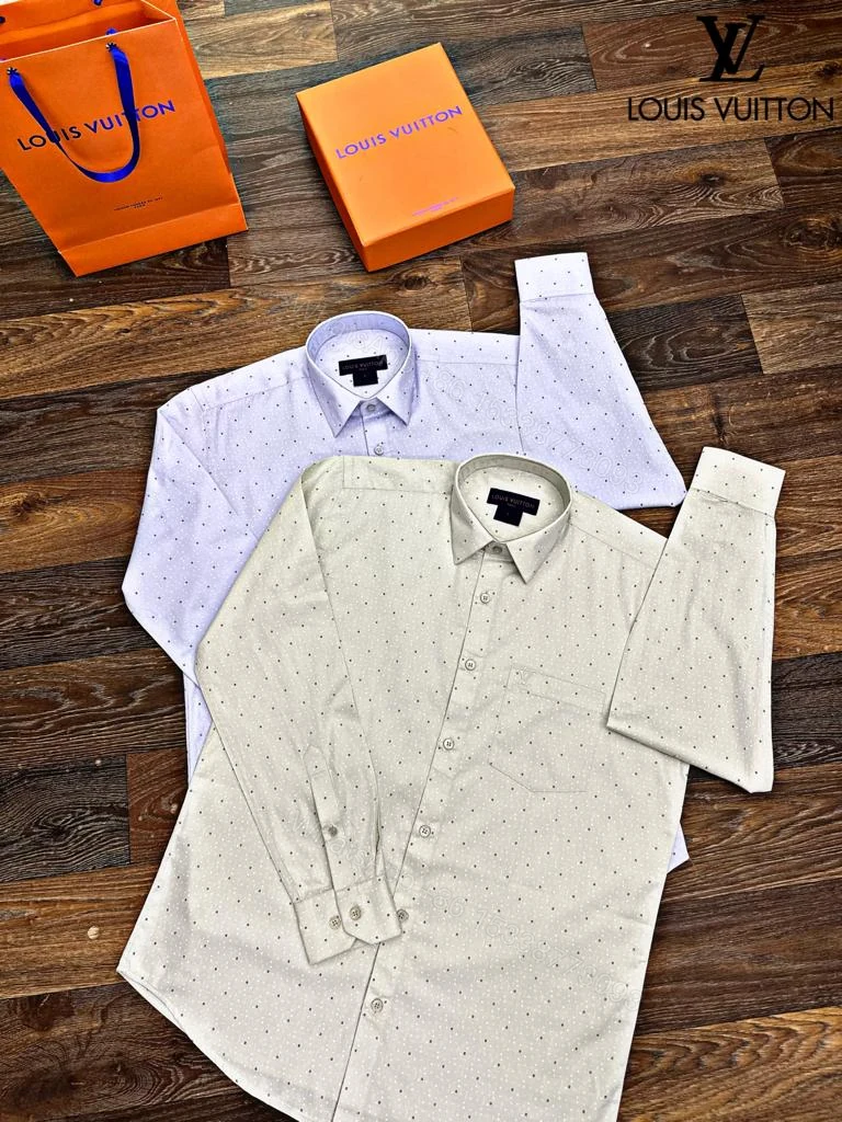 View 3 of FIRST COPY Louis Vuitton Premium Cotton Fabric Shirts