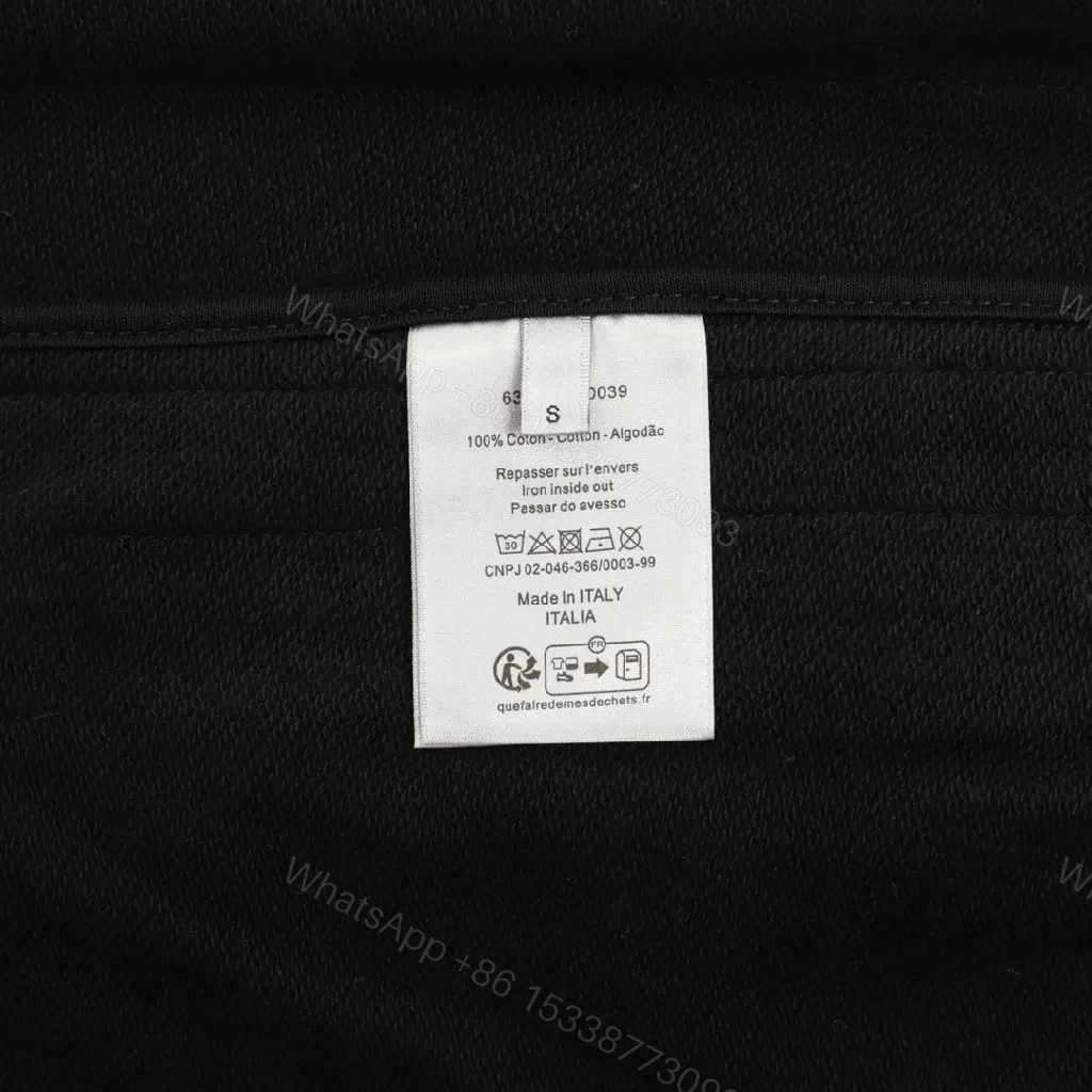 View 8 of Black Wide-Leg Track Pants with Dior Stripe Detailing