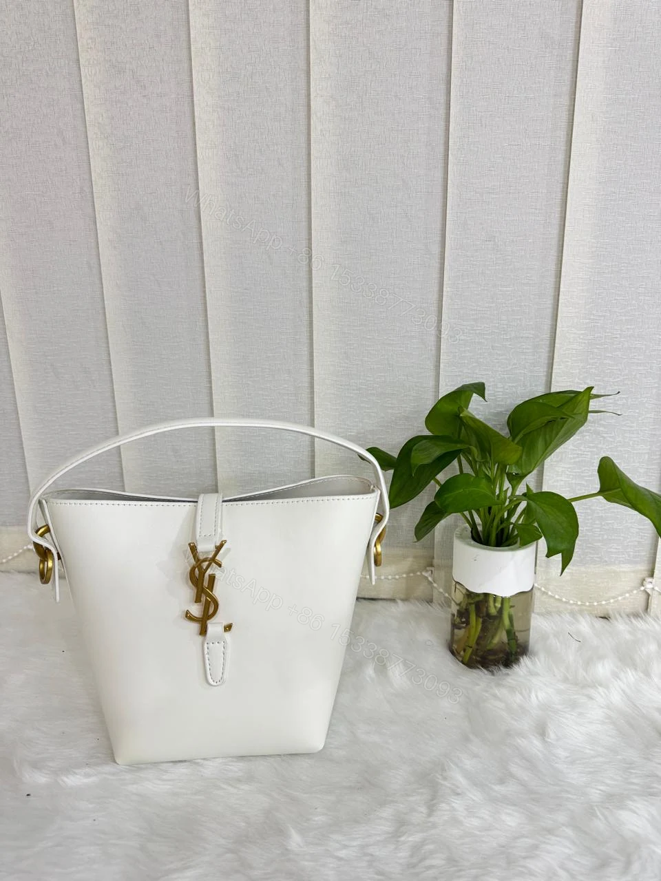View 6 of YSL Saint Laurent Le 37 Bucket Bag First Copy | AAA+ Replica