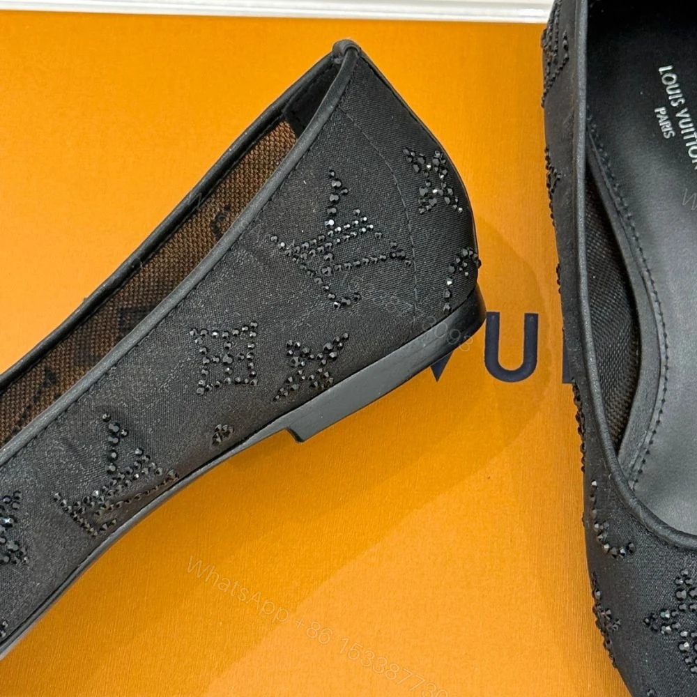 View 10 of Louis Vuitton Gala Flat Ballerina Black 1AIDR8