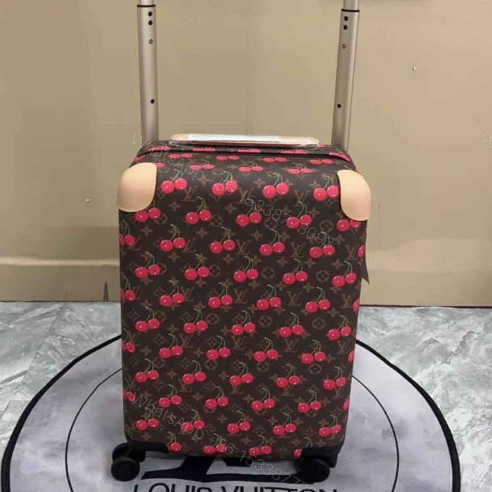 View 2 of LOUIS VUITTON X TAKASHI MURAKAMI HORIZON 55 MONOGRAM CHERRY 55CM M13789