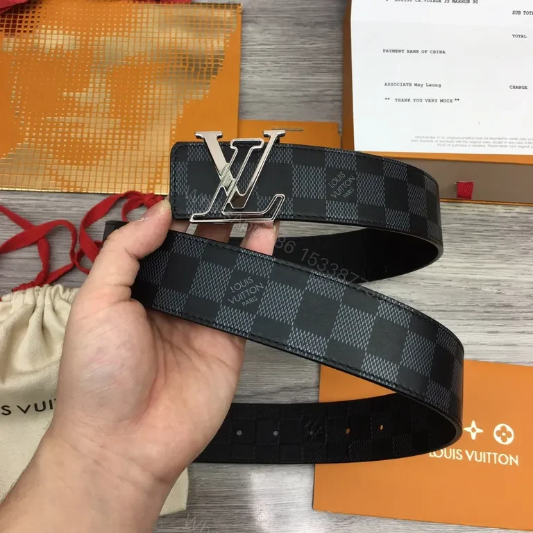 Damier Luxe Belt: Iconic Pattern, Everyday Confidence — view 1