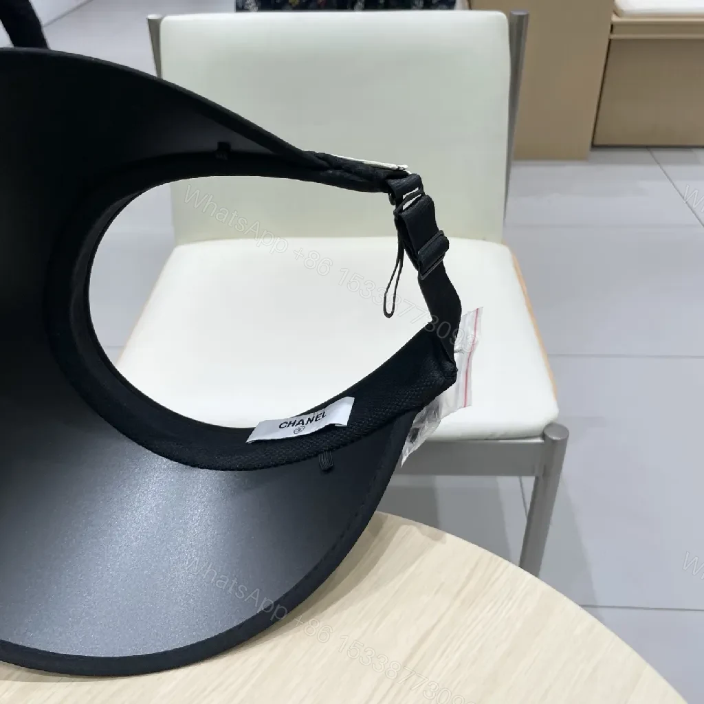View 9 of Aerated Black Mesh Visor – Lightweight Luxury Sport Chic