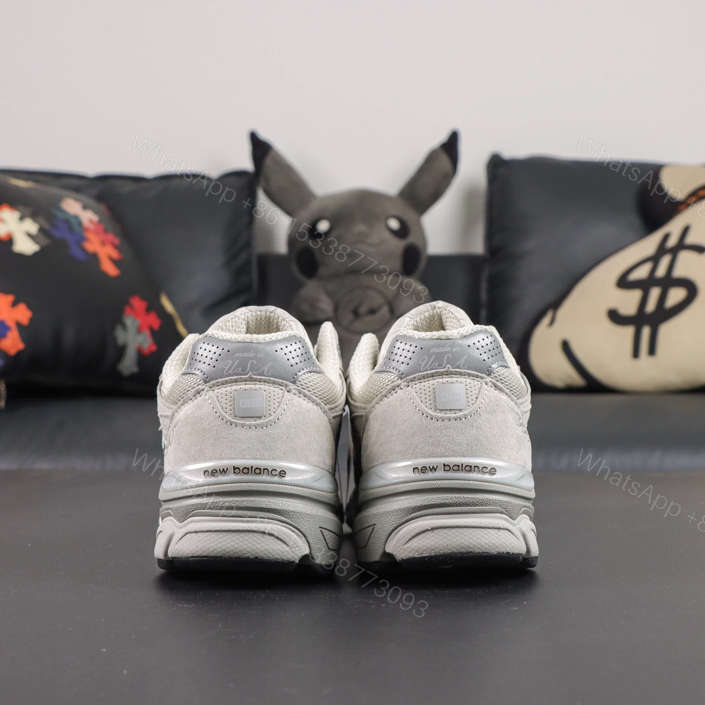 View 7 of New Balance x KITH 990v3 Cream Grey
