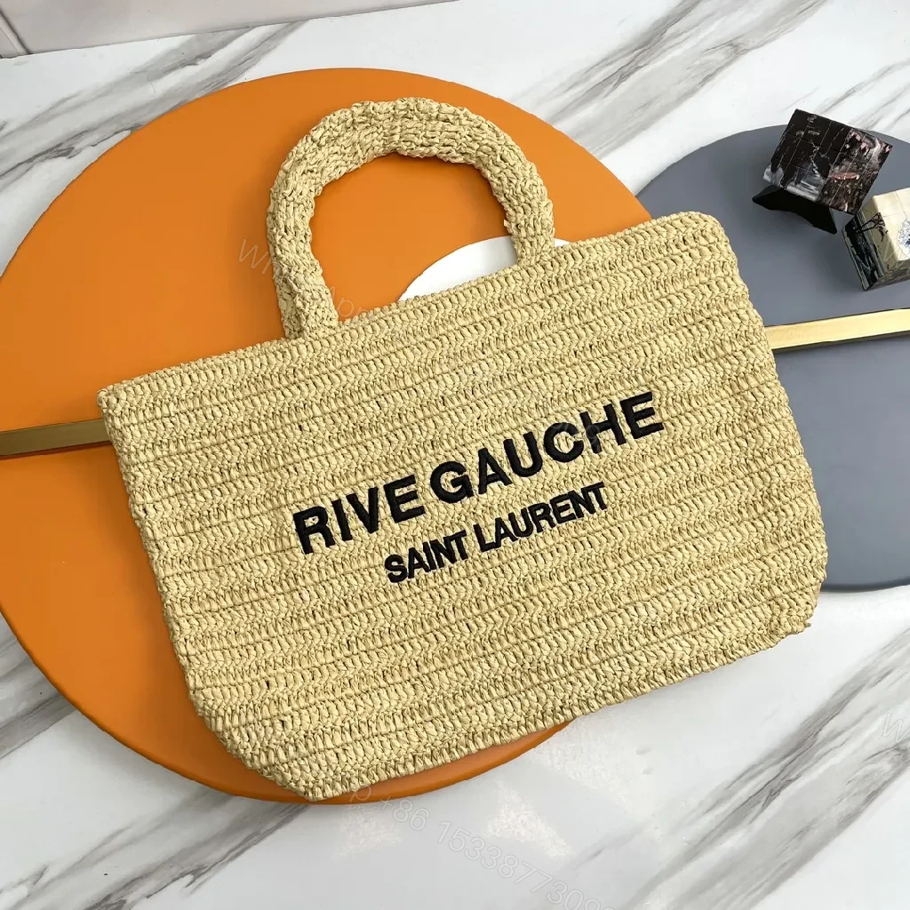 Straw Tote: Structured, Sun-Kissed, Designer-Inspired Chic — view 1