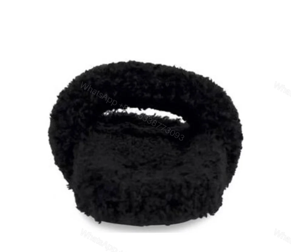 View 4 of Balenciaga Furry Slide Black 654747W2DO11096