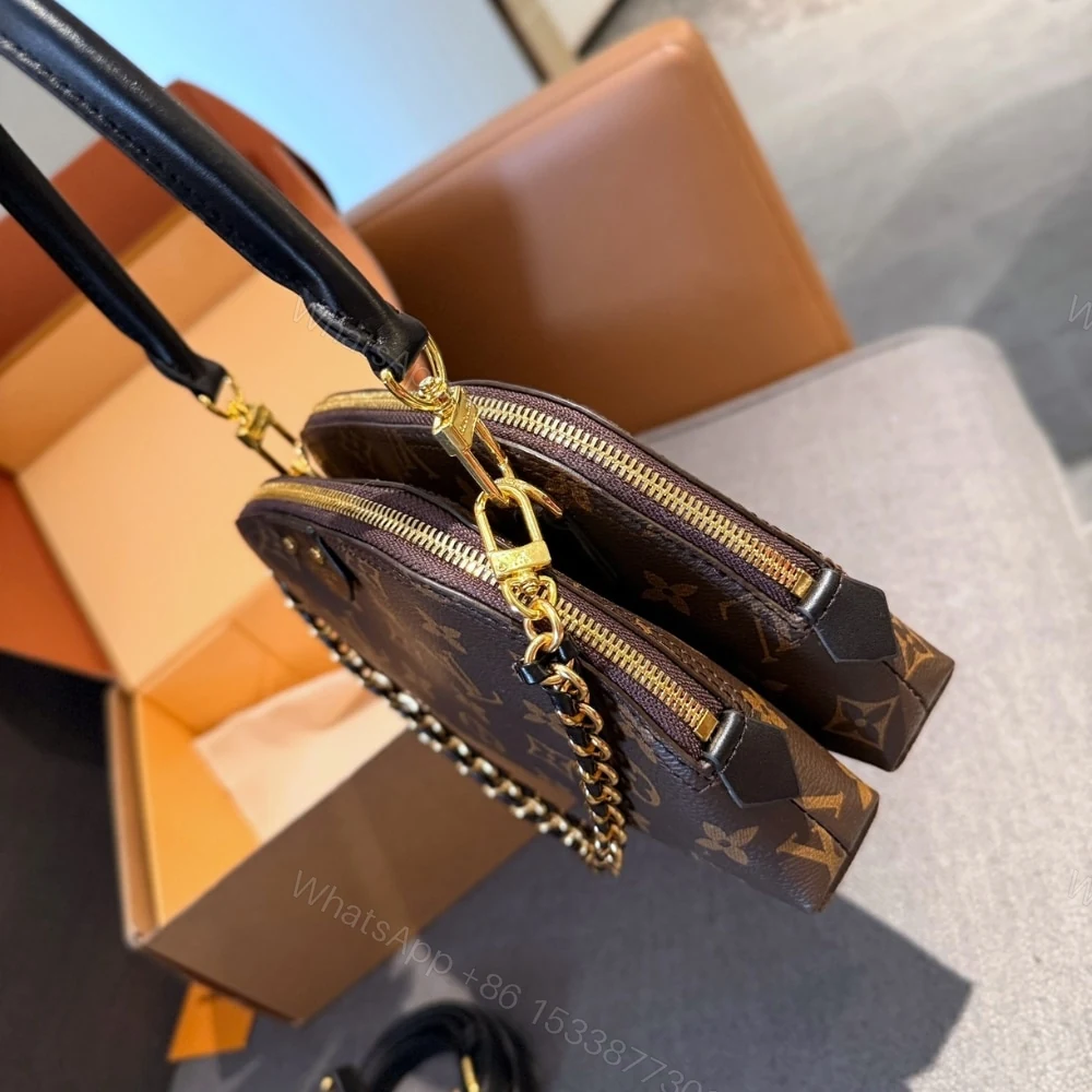 View 6 of Louis Vuitton Be Alma Monogram Canvas Brown 20Cm M12996