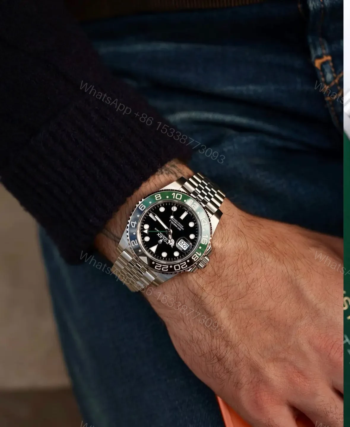 View 2 of Rolex GMT II Black Dial