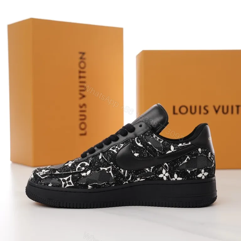 View 6 of Louis Vuitton Monogram Patterned Comfort Sneakers - Luxe Everyday Style