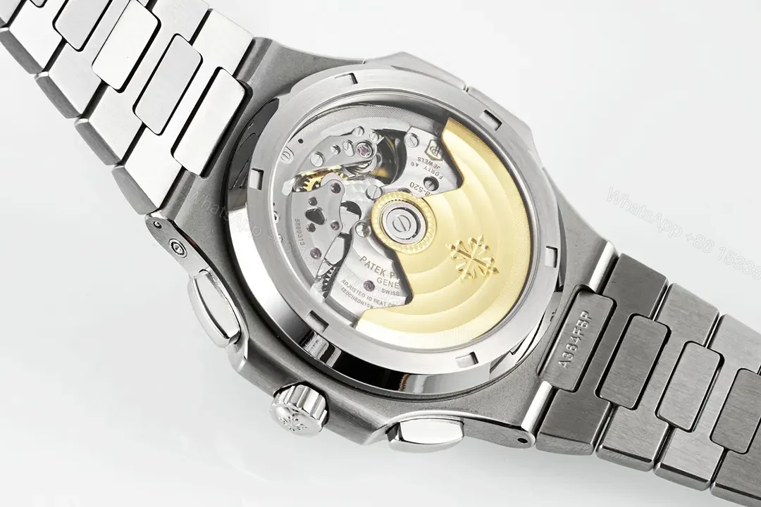 View 9 of Patek Philippe Nautilus Gold Eagle 5990/1A Silver Watch