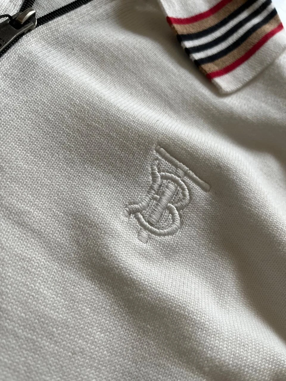 View 12 of FIRST COPY BURBERRY EXCLUSIVE HALF ZIP KNITTED SWEATERS