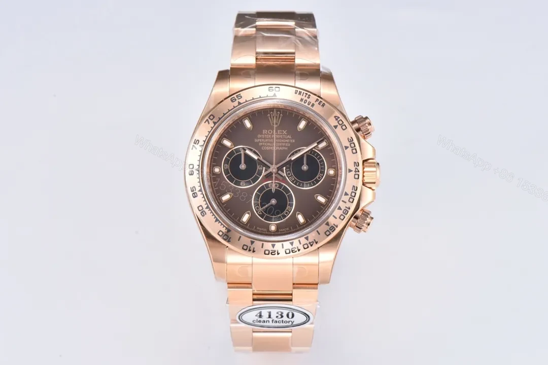 ZF Factory Clean Factory Clean Factory Rose Gold Daytona Watch — view 1