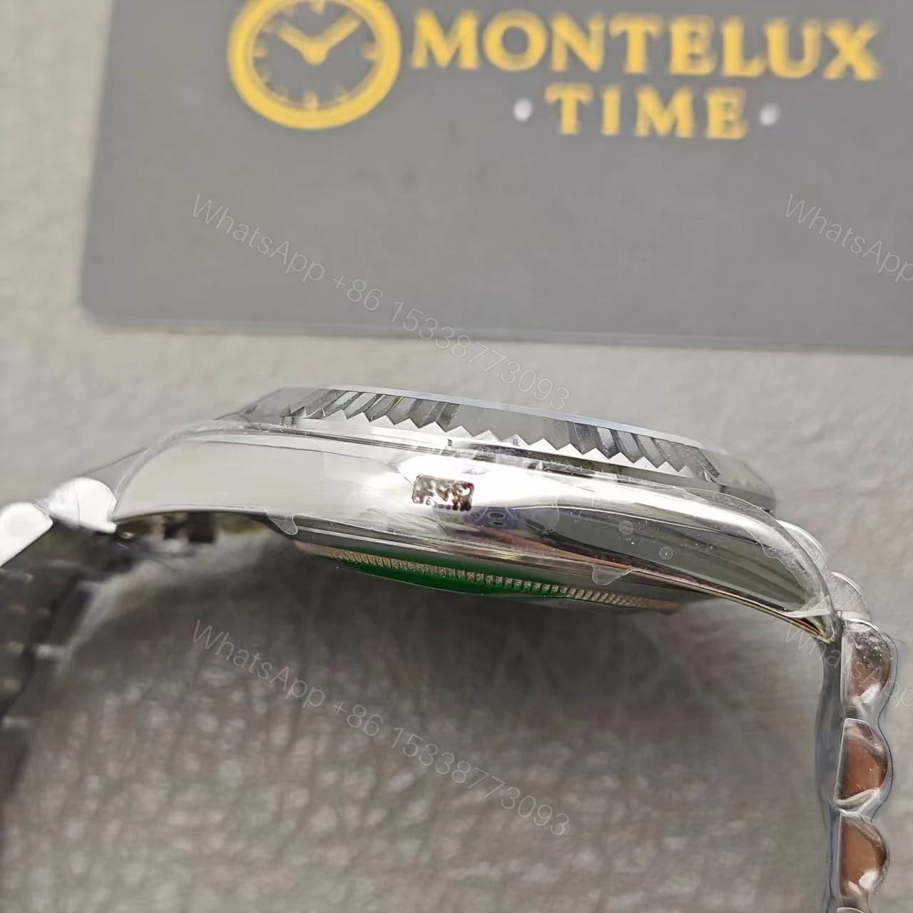 View 6 of Rolex Sky-Dweller Blue Dial Stainless Steel 336934 Jubilee Replica