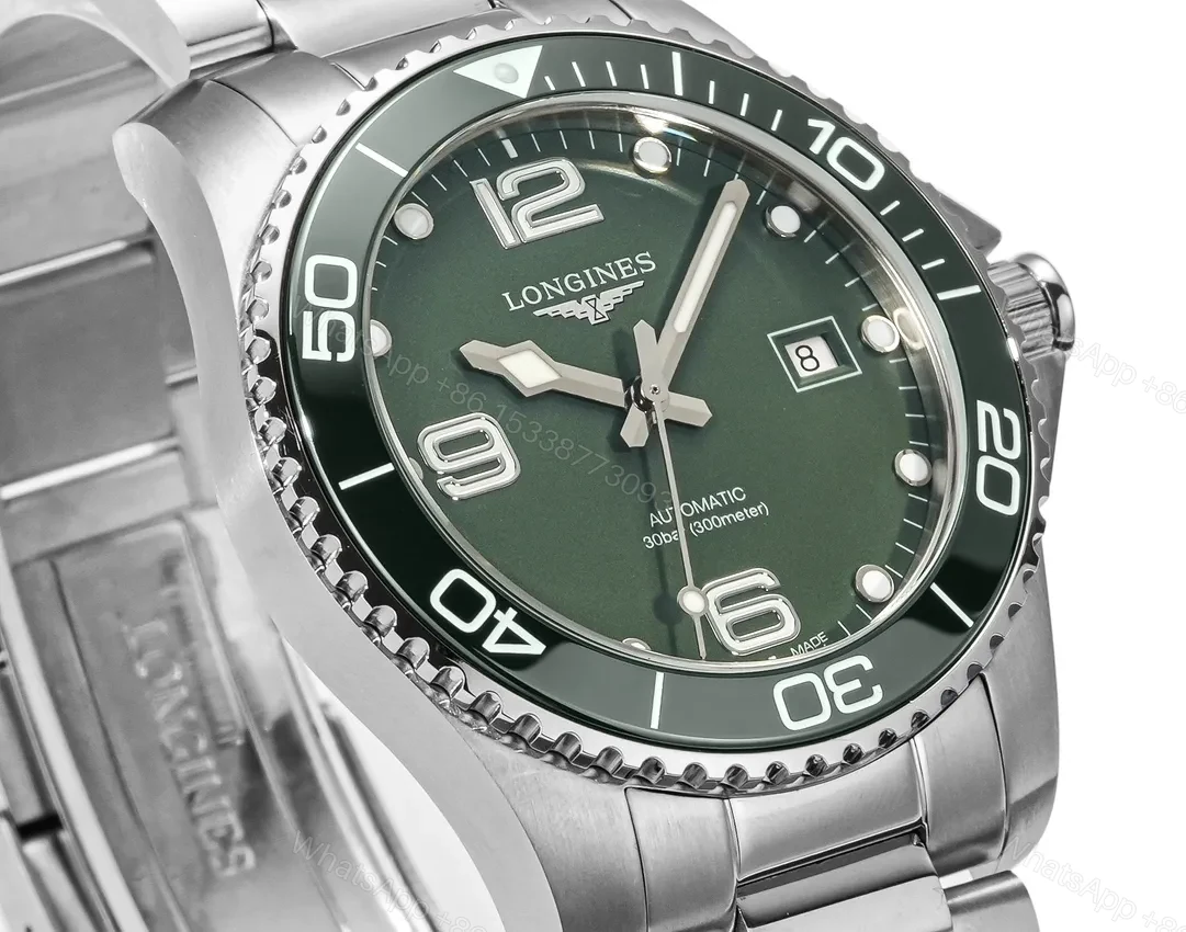 View 3 of Longines Conquest Green Dial Stainless Steel Automatic Watch