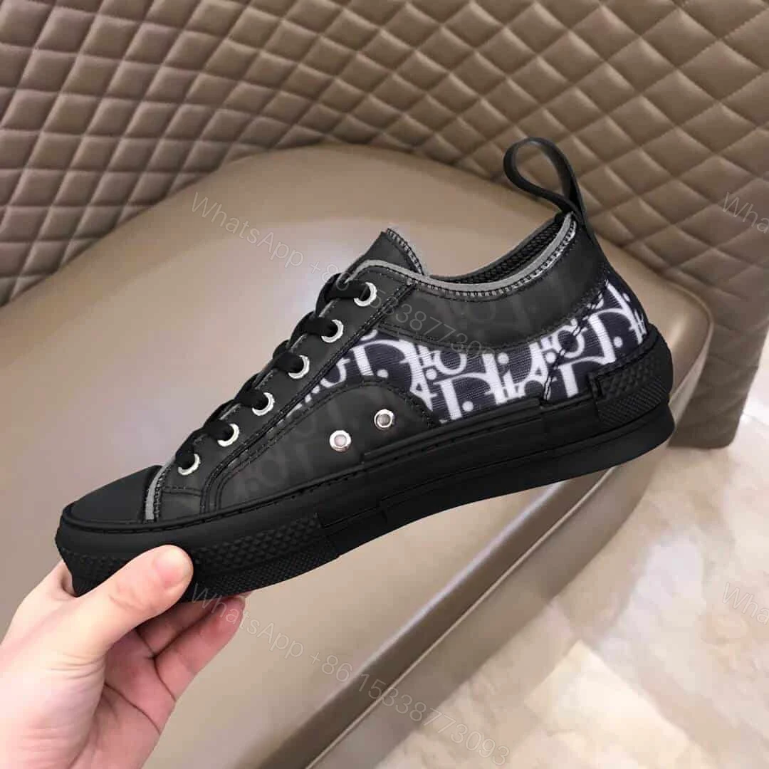 View 2 of DIOR “B23” LOW-TOP DIOR OBLIQUE SNEAKER – CD1