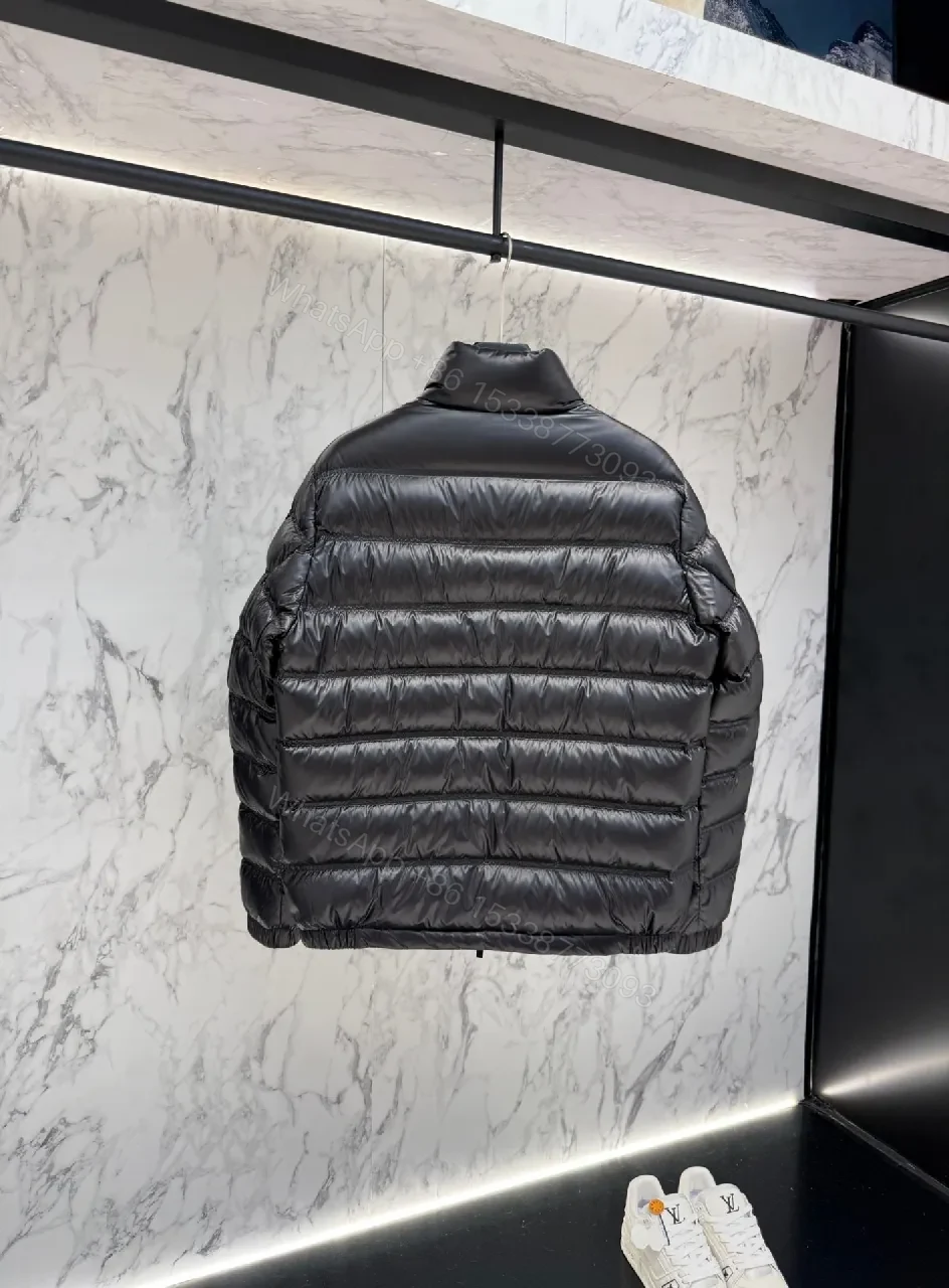View 3 of Matte-Black Puffer: Luxe Everyday Jacket with Warmth