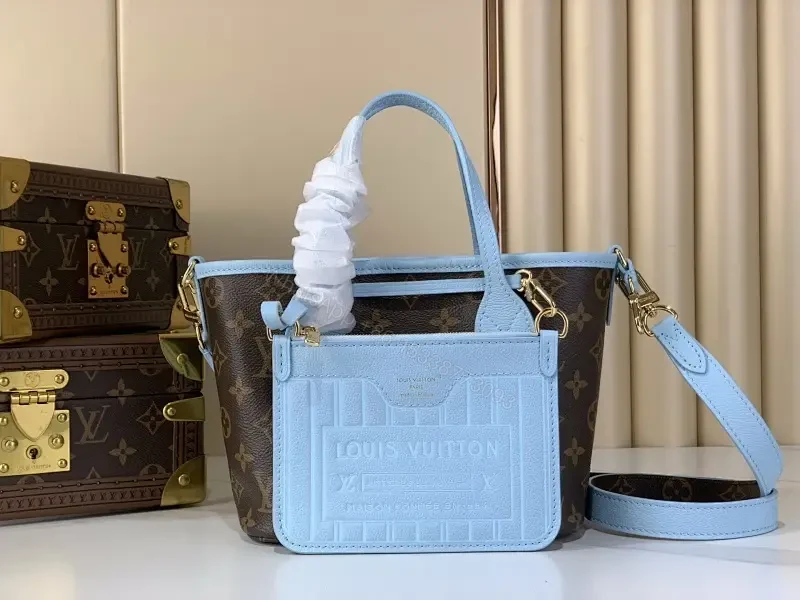 Pastel Monogram Tote: Luxurious Monogram-Accent Carryall Tote — view 1