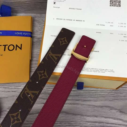 View 7 of LOUIS VUITTON LV INITIALES 30MM REVERSIBLE – B124
