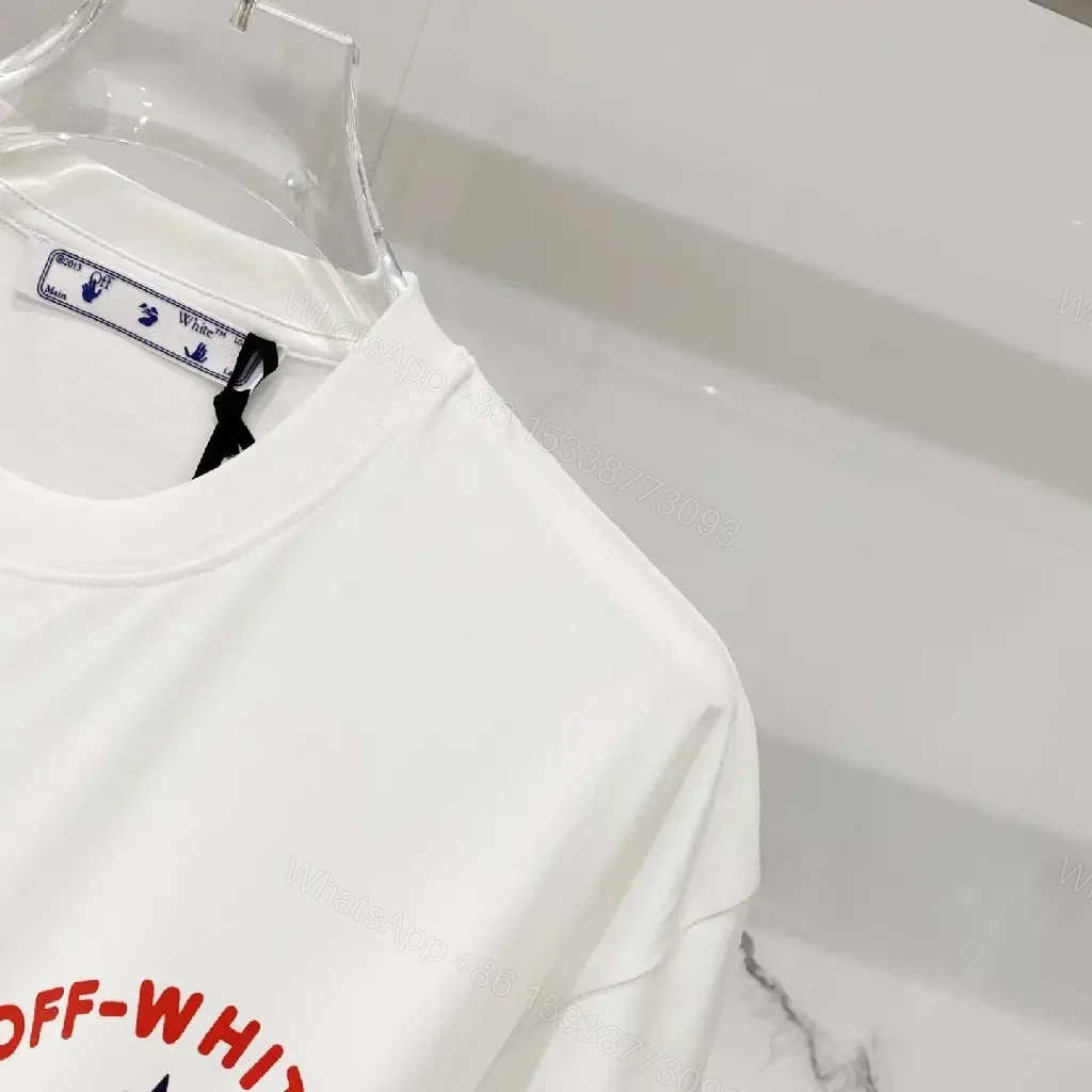 View 4 of Off-White Inspired Off-White Arc Minimalist Cotton Tee