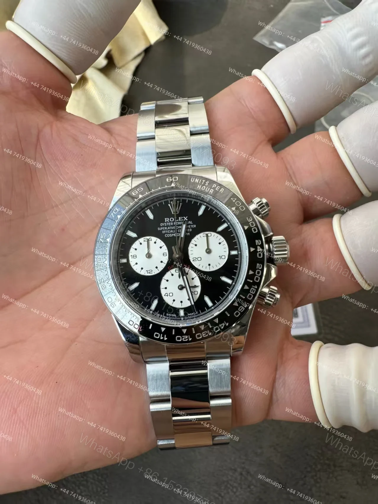 View 11 of Rolex Super Clone 1:1 Le Mans Daytona 100 Years Anniversary M126529LN 4132 Movement