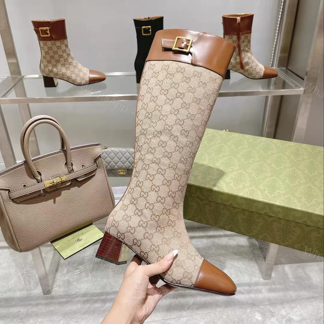 View 5 of GG Beige GG Supreme Boots