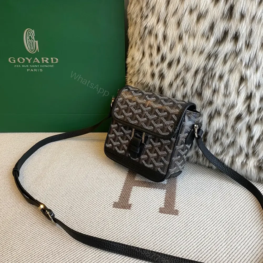 View 4 of 高仿GoyardBeluga限量版mini豆腐包黑色