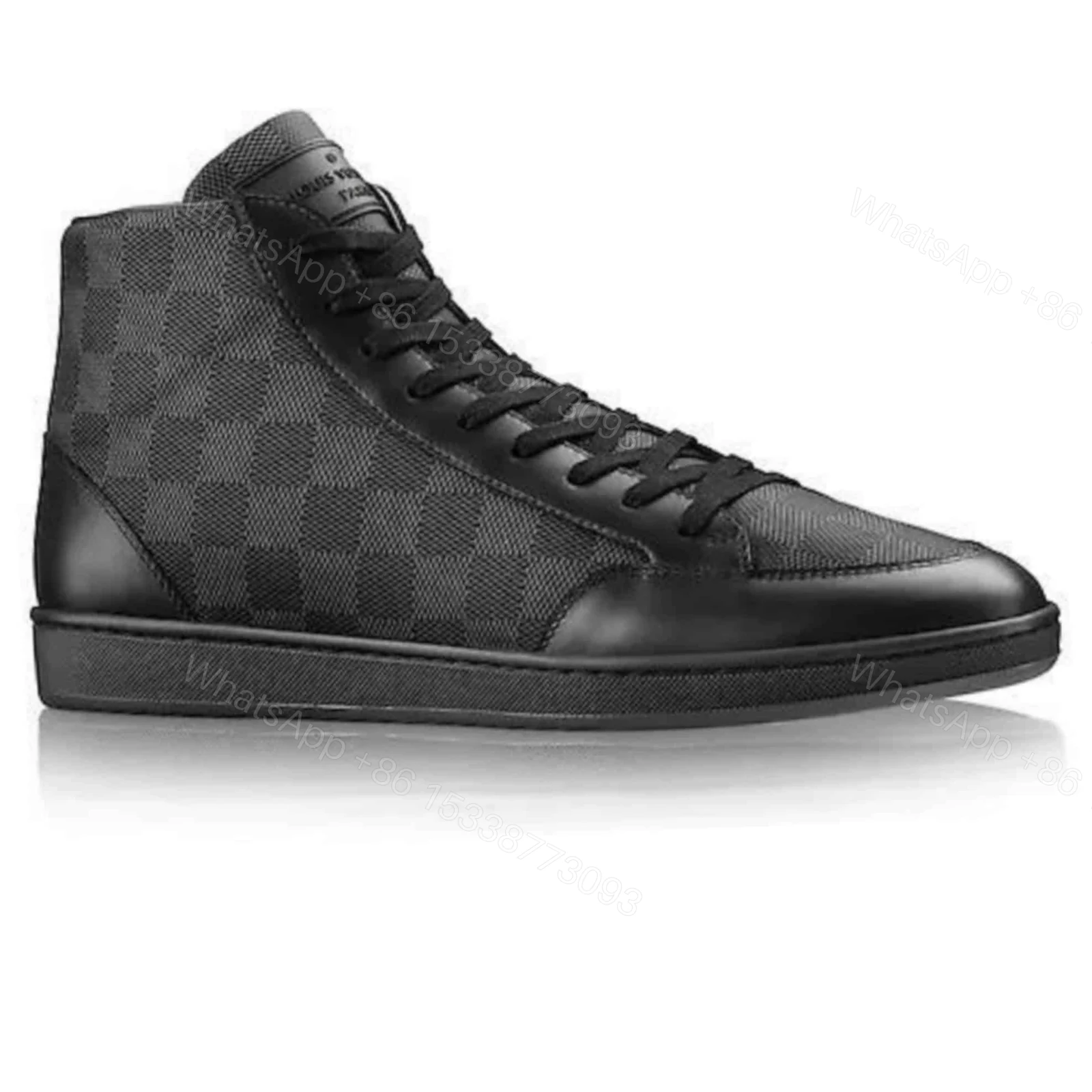 LOUIS VUITTON OFFSHORE HIGH TOP SNEAKER ‘BLACK’ – LV47 — view 1