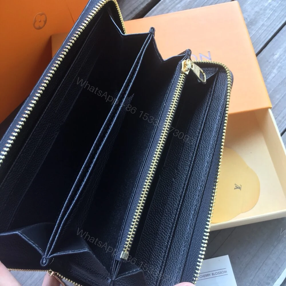View 6 of Louis Vuitton Zippy Wallet Monogram Black 19Cm M61864