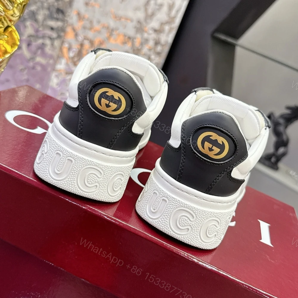 View 6 of Gucci Women Chunky Trainers Black And White