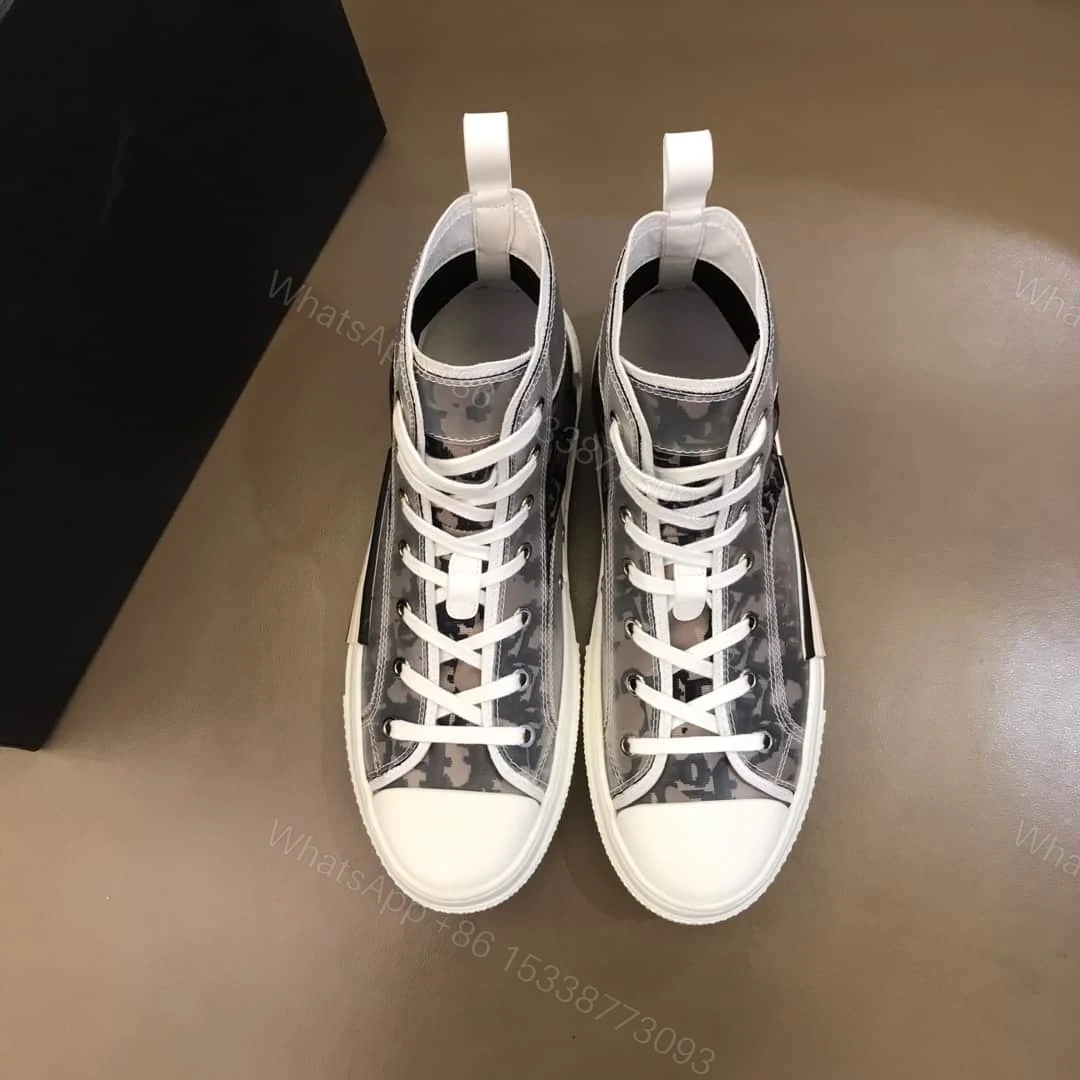 View 4 of DIOR “B23” HIGH-TOP SAFARI DIOR OBLIQUE SNEAKER – CD16