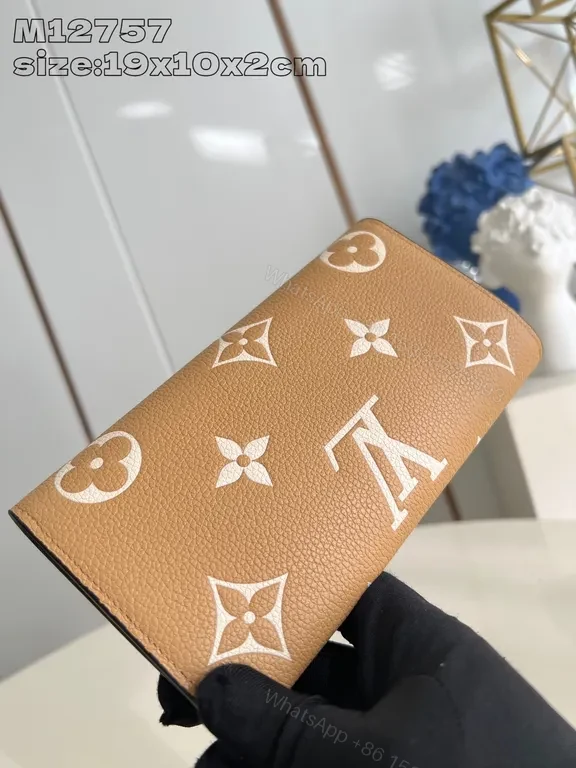 View 2 of Crossbody Monogram Wallet â€“ Signature Luxe Compact