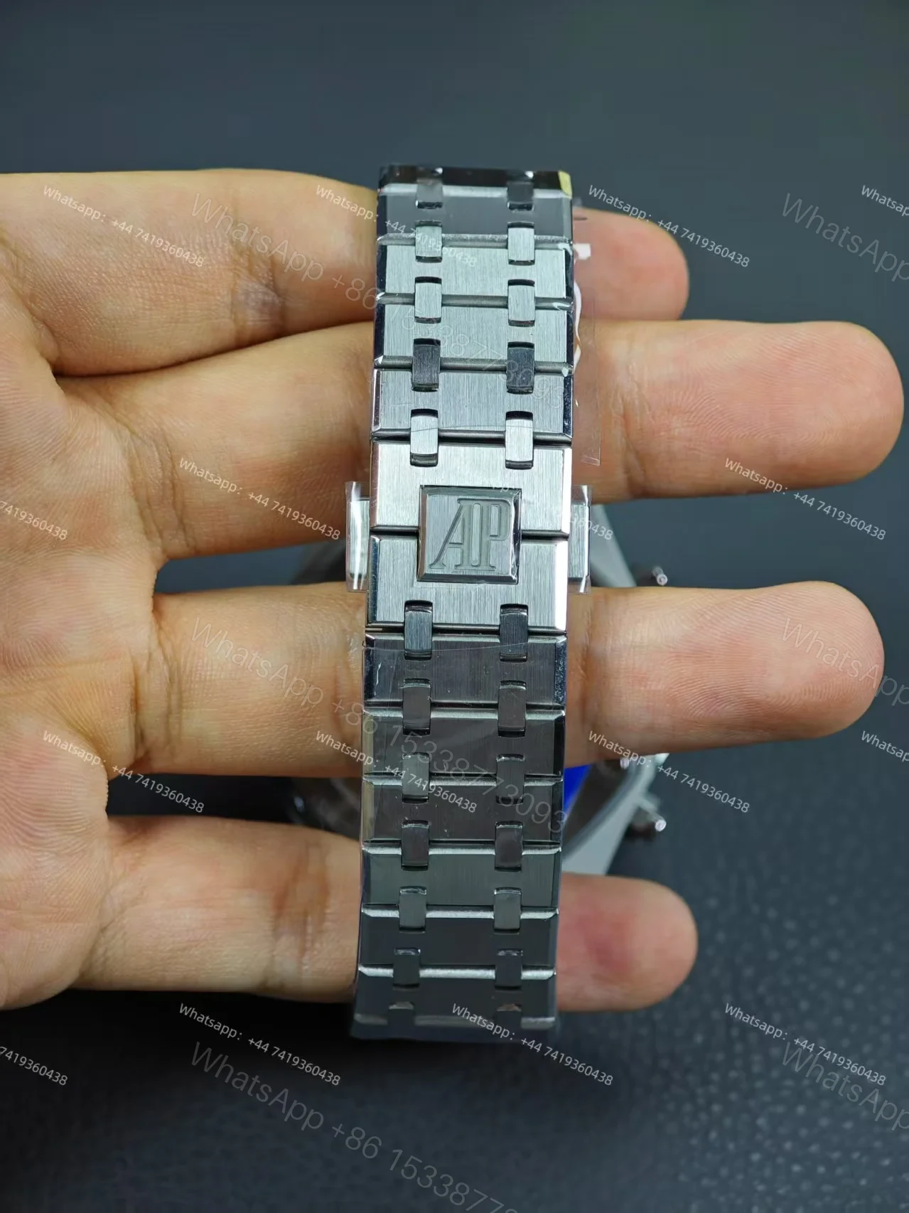View 23 of Audemars Piguet Super Clone Royal Oak Purple Dial 26240 Chronograph 41mm Cal.4401