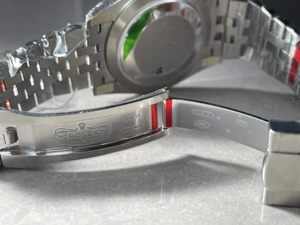 View 8 of VSF Factory 1:1 Rolex Datejust 41mm 126334 904L SS Fluted Bezel Patterned Blue MOTIF Dial VS3235